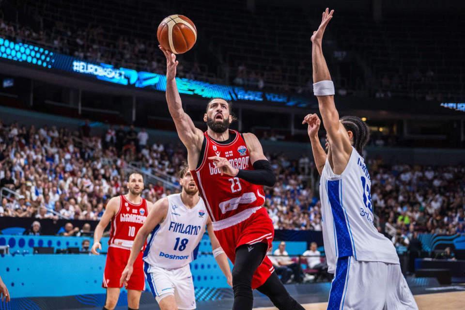 尽力了！可惜前篮网锋线老将还是没办法帮助格鲁吉亚晋级半决赛